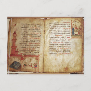 Haggadah for the Eve of Passover Postcard