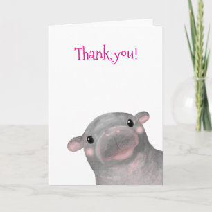 Haggis, le mignon bébé carte de remerciements hipp