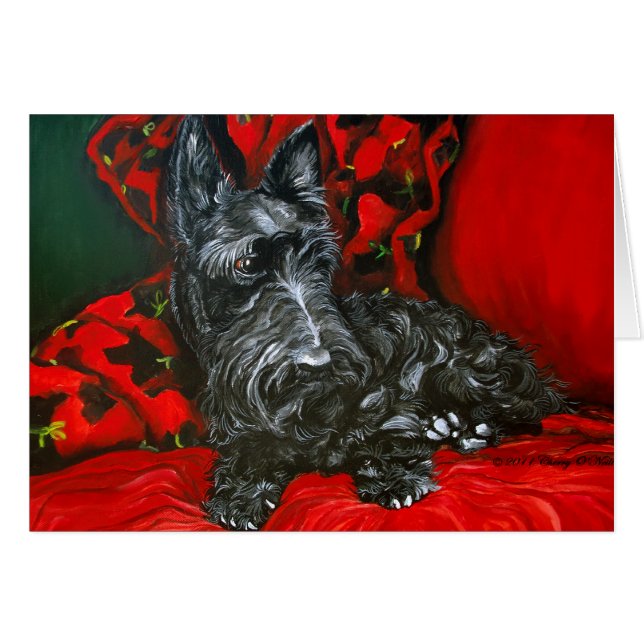 Haggis the Scottish Terrier (Front Horizontal)
