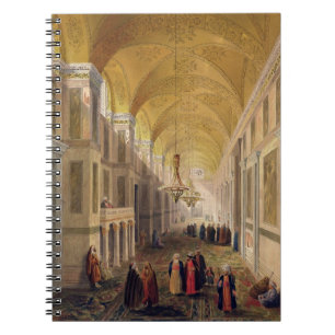 Haghia Sophia, plate 2: the narthex, engraved by L Notebook