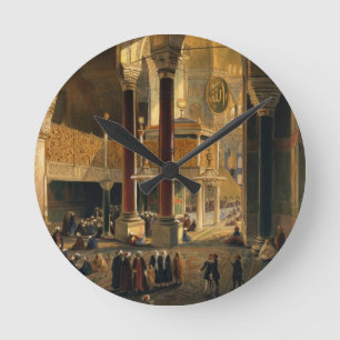 Haghia Sophia, plate 8: the Imperial Gallery and b Round Clock