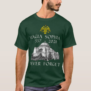Hagia Sophia Church Museum Roman Byzantine Icons T-Shirt