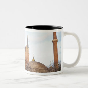 Hagia Sophia inaugurated by the Byzantine Two-Tone Coffee Mug
