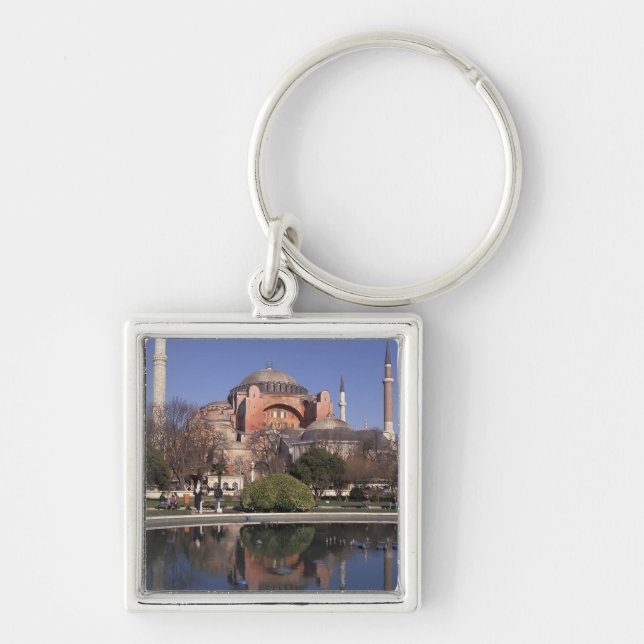 Hagia Sophia, Istanbul, Turkey Keychain (Front)