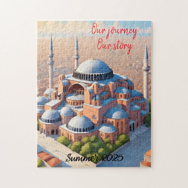Hagia Sophia Personalized Puzzle (Vertical)