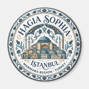 Hagia Sophia Turkey Magnet