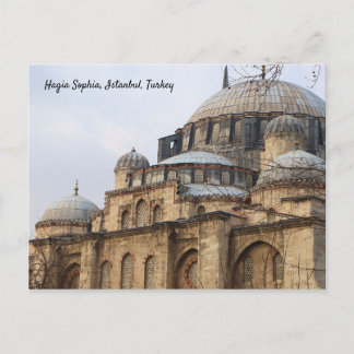 Hagia Sophia Turkey Postcard