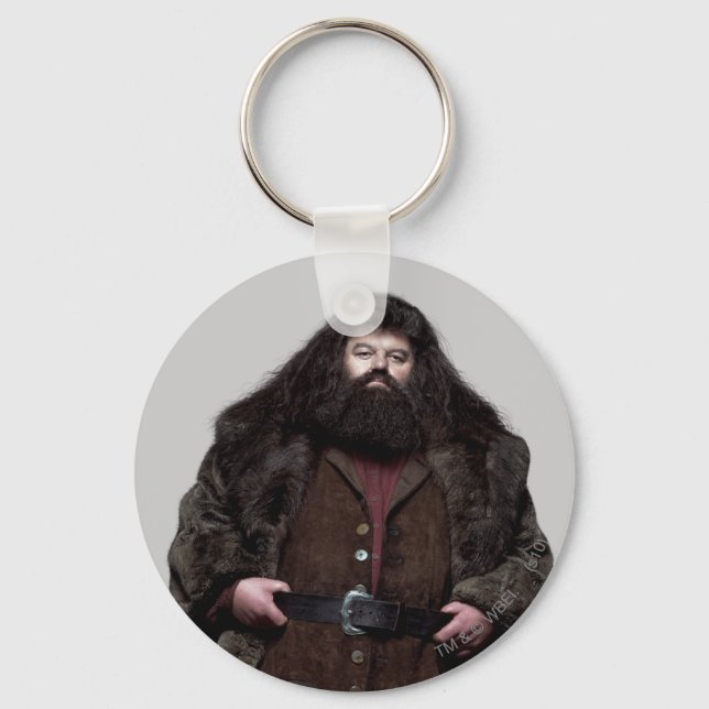 Hagrid and Dog Keychain (Front)