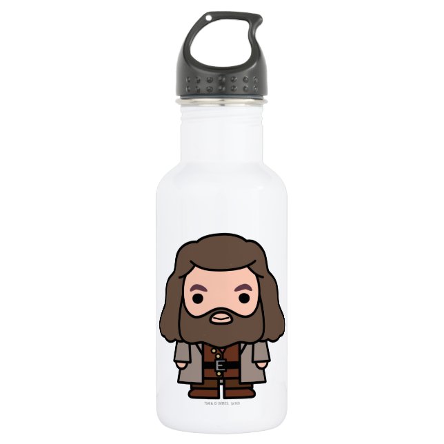 Hagrid Cartoon Character Art 532 Ml Water Bottle (Front)