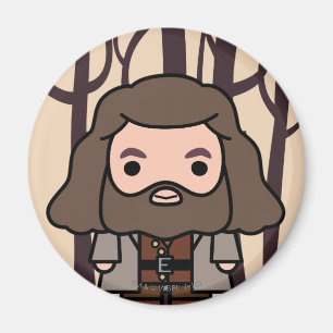Hagrid Cartoon Character Art Magnet