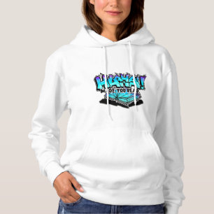 HAHA ! Fait vous lire Graffiti Crop Sweat - shirt