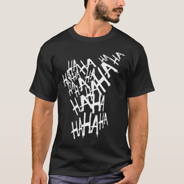 Hahaha Cooles Fun Joker T-Shirt (Front)
