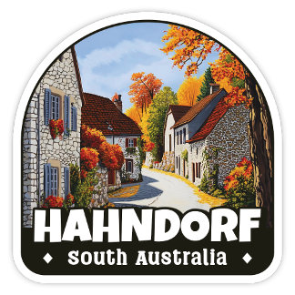 Hahndorf, Adelaide South Australia Sticker