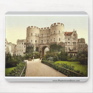 Hahnenthor, Cologne, the Rhine, Germany classic Ph Mouse Pad