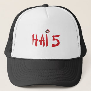 Hai 5 trucker hat