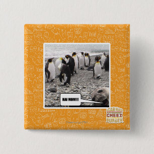 HAI MOM!!! 2 INCH SQUARE BUTTON