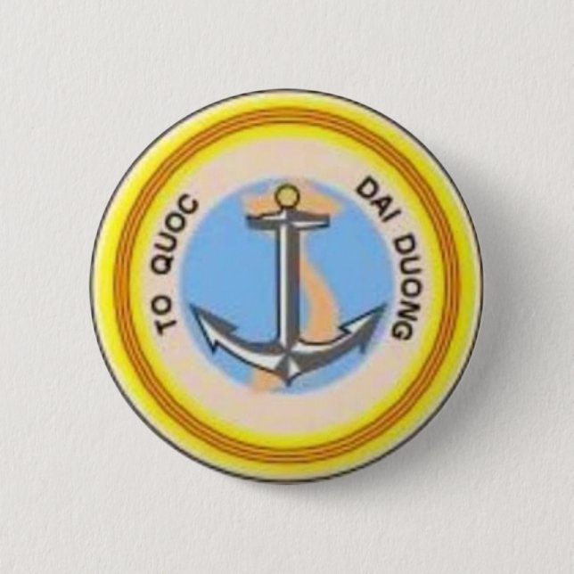 Hai quan VNCH 2 Inch Round Button (Front)