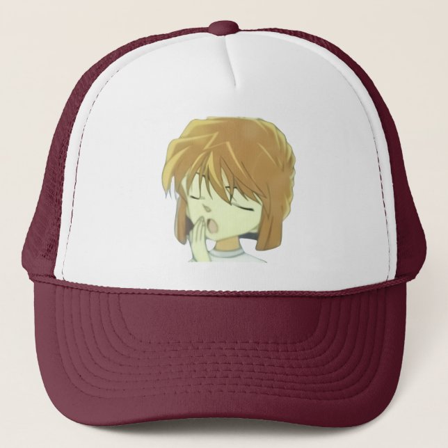 Haibara Yawning Cap (Front)