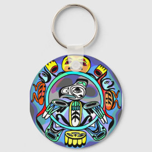 Haida Art Keychain