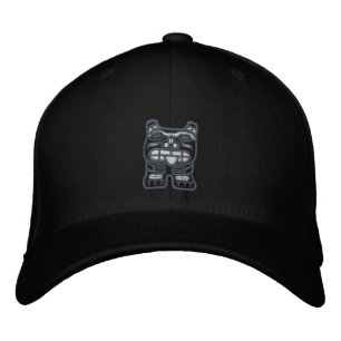Haida Bear Embroidered Hat