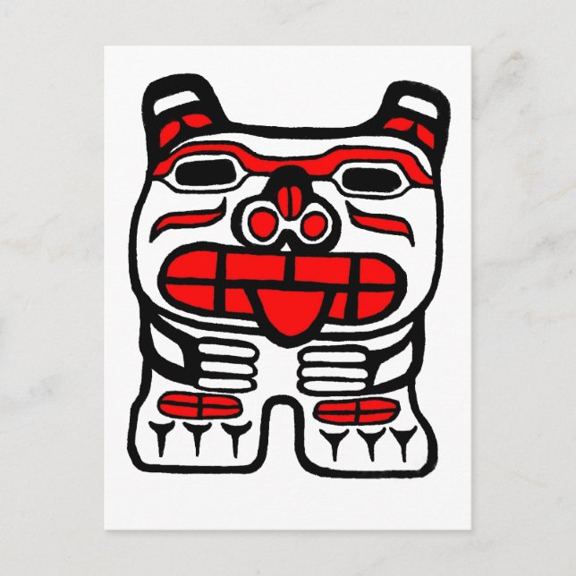 Haida Bear Postcard (Front)