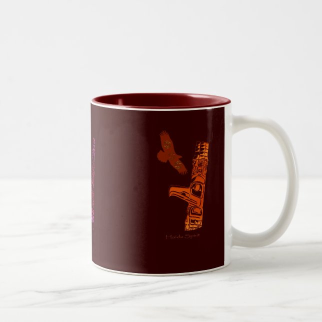 HAIDA COLLECTION Two-Tone COFFEE MUG (Right)