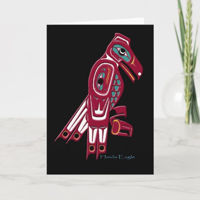 HAIDA EAGLE Collection Holiday Card (Front)