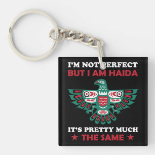Haida Eagle Haida Nation Native American Gift Idea Keychain