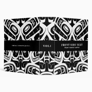 Haida Eagle Thunderbird Northwest Columbia Binder