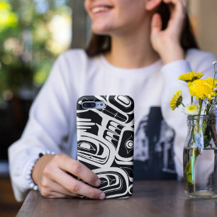 Haida Eagle Thunderbird Northwest Columbia iPhone 15 Pro Max Case