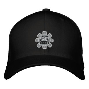 haida moon embroidered hat