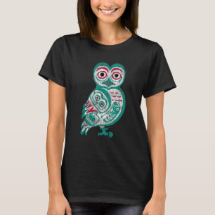 Haida Native American  Owl Totem T-Shirt
