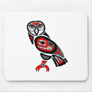 Haida Owl 2014 Mouse Pad