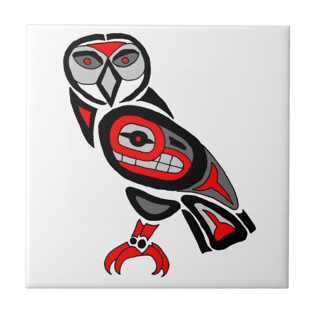 Haida Owl 2014 Tile (Front)
