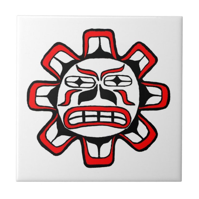 Haida sun tile (Front)