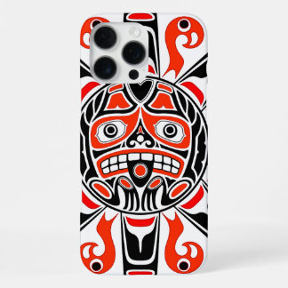 Haida sun Tlingit tribal art cultural heritage iPhone 16 Pro Max Case