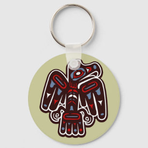 Haida Thunderbird Keychain