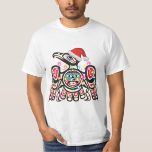 Haida Thunderbird Symbolism Ornament Target Christ T-Shirt