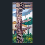 Haida Totem | Emily Carr | Photo Print<br><div class="desc">Haida Totem is a 1928 painting by Emily Carr.</div>