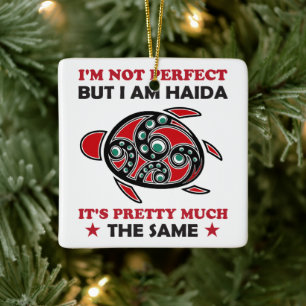 Haida Turtle Haida First Nation Native Pride Ceramic Ornament