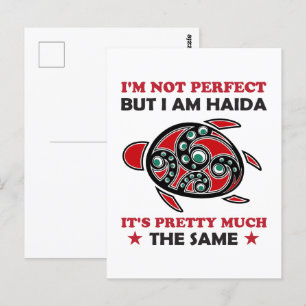 Haida Turtle Haida First Nation Native Pride Postcard