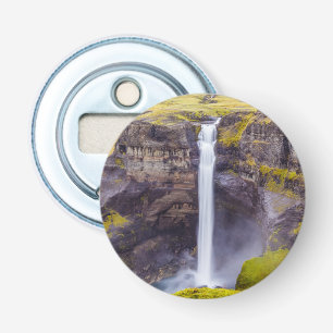 Haifoss waterfall, Iceland Bottle Opener