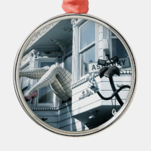 Haight-Ashbury Metal Ornament