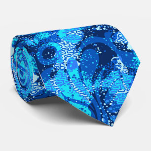 Haight Ashbury Psychedelic Single-side Printed Tie