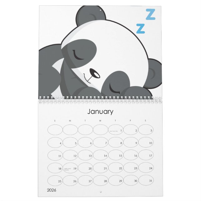 Haikoo Zoo Calendar (Jan 2026)