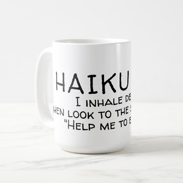 HAIKU 05 COFFEE MUG (Front Left)