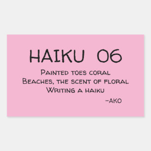HAIKU 06 STICKER