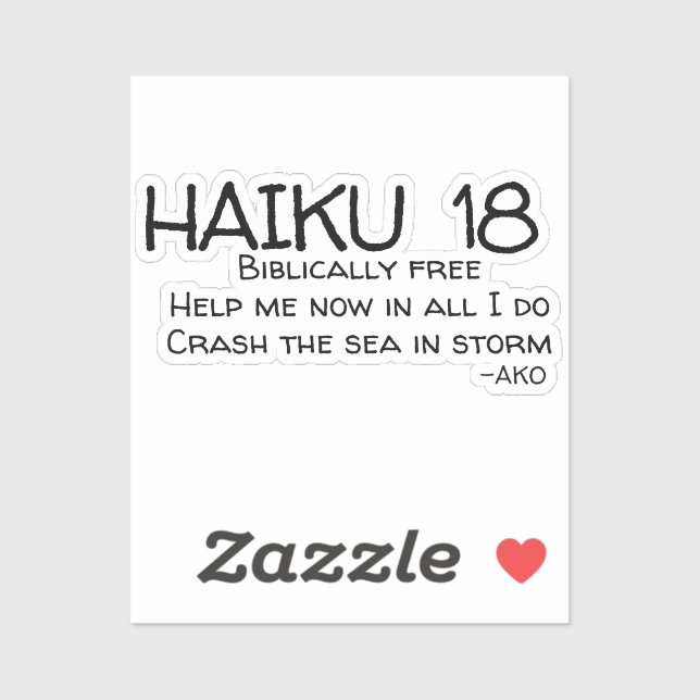 HAIKU 18 (Sheet)
