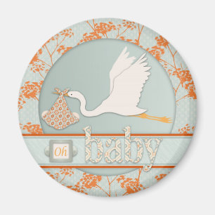 Haiku Baby Magnet B