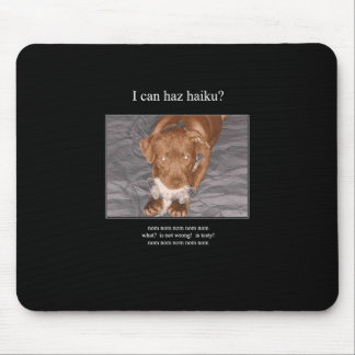 haiku cat 6 mousepad